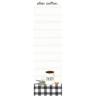 After CoffeeLong Notepad - The Fox Decor